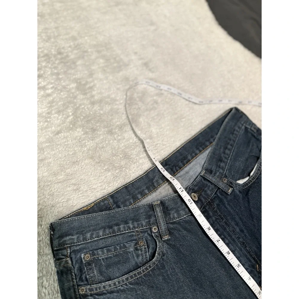 Levi's 514 Mens Slim Straight Size 36x34 Denim‎ Blue Jeans Cotton Pants